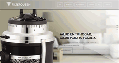 Desktop Screenshot of filterqueen.es